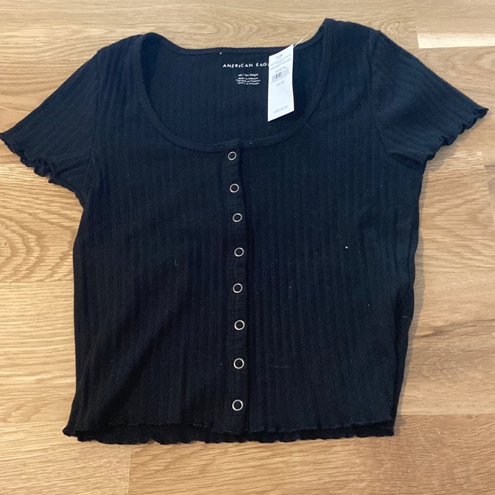 Brand- American Eagle Size- XS Color- Black Condition- Never Worn